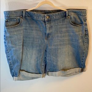 Talbots Girlfriend Shorts 9” inseam 24W LIKE NEW